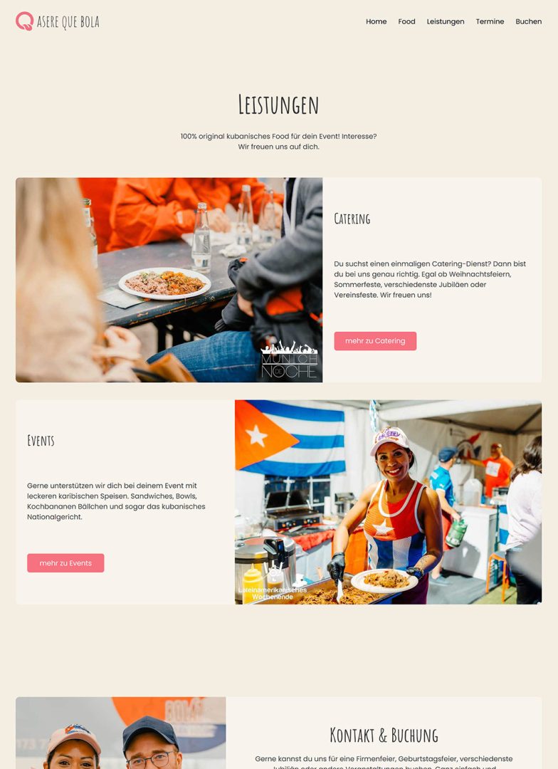 Asere Que Bola Leistungen