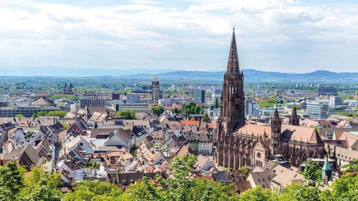 Freiburg von oben