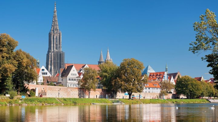 Ulmer Stadtmauer und Ulmer Münster